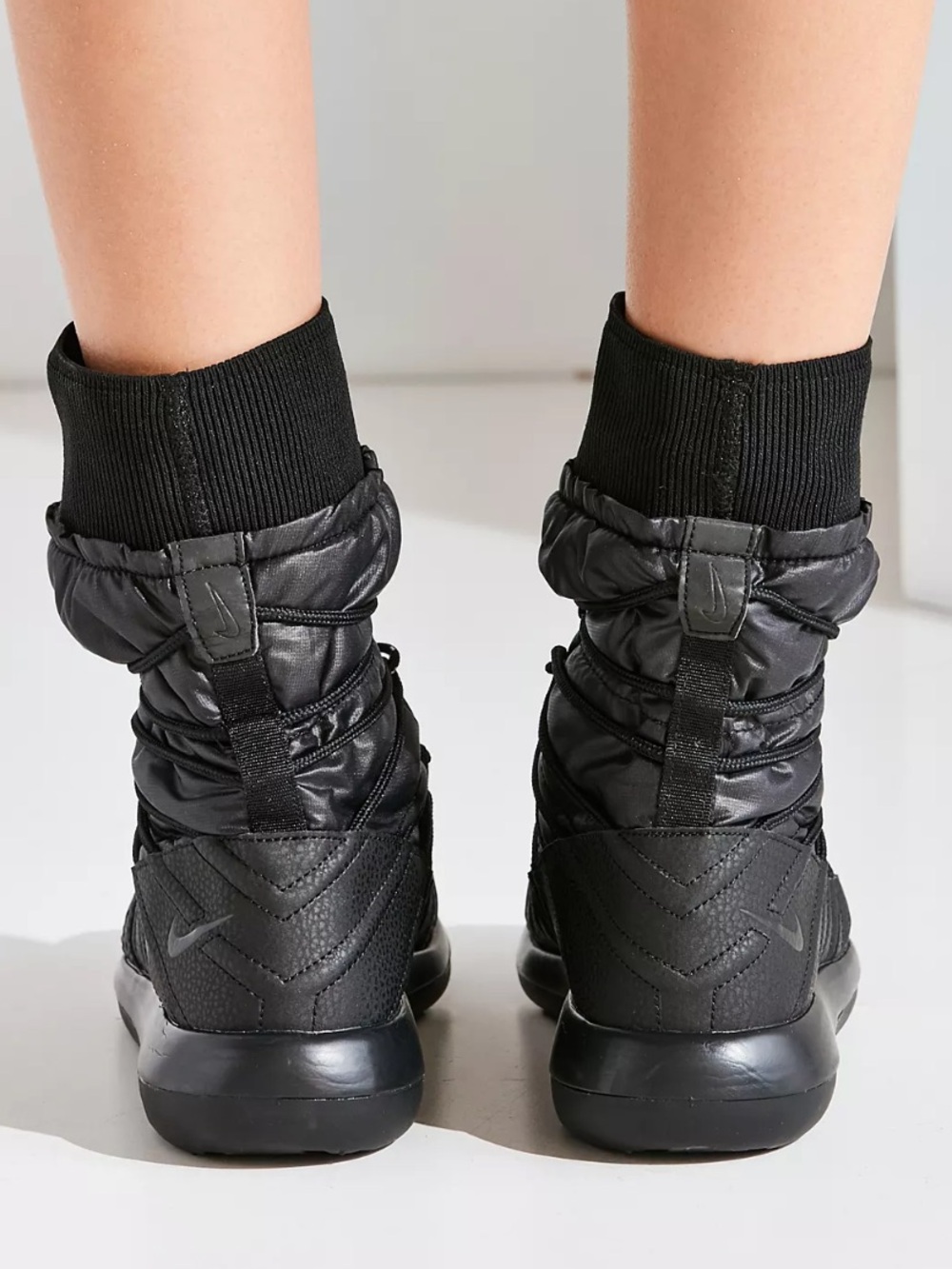 Nike Roshe Two High Sneakerboot High-Top Knit Cuff Boots size 11.5 - Picture 5 of 13